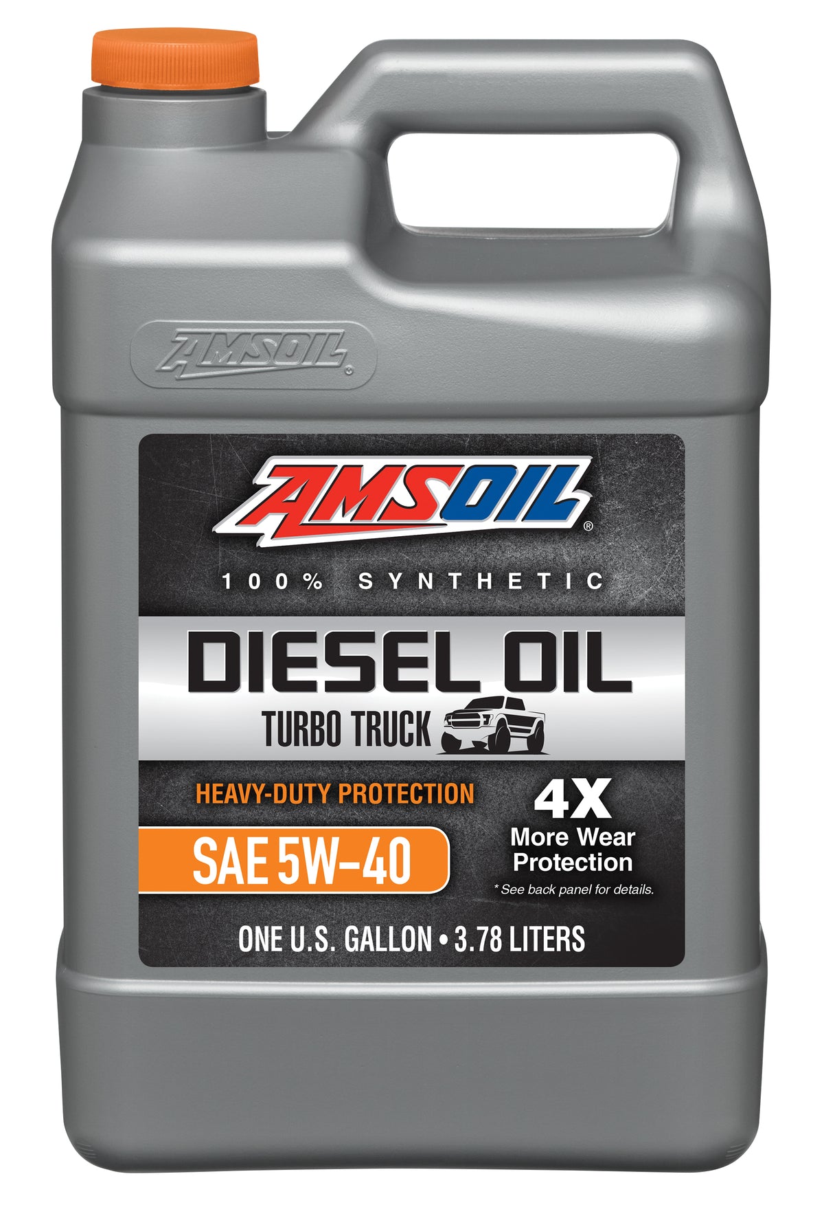 AMSOIL 5W-40 Heavy-Duty syntetisk dieselmotorolie – 3,78 L