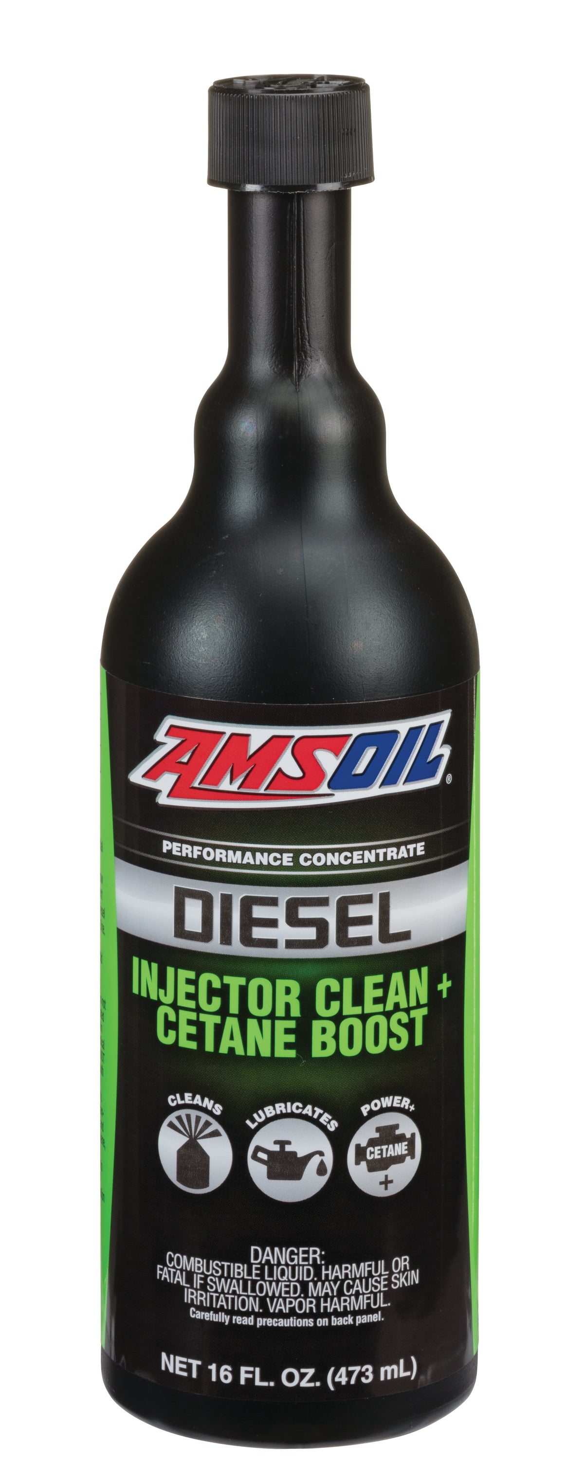 AMSOIL Diesel Injector Clean + Cetane Boost** – 473 ml