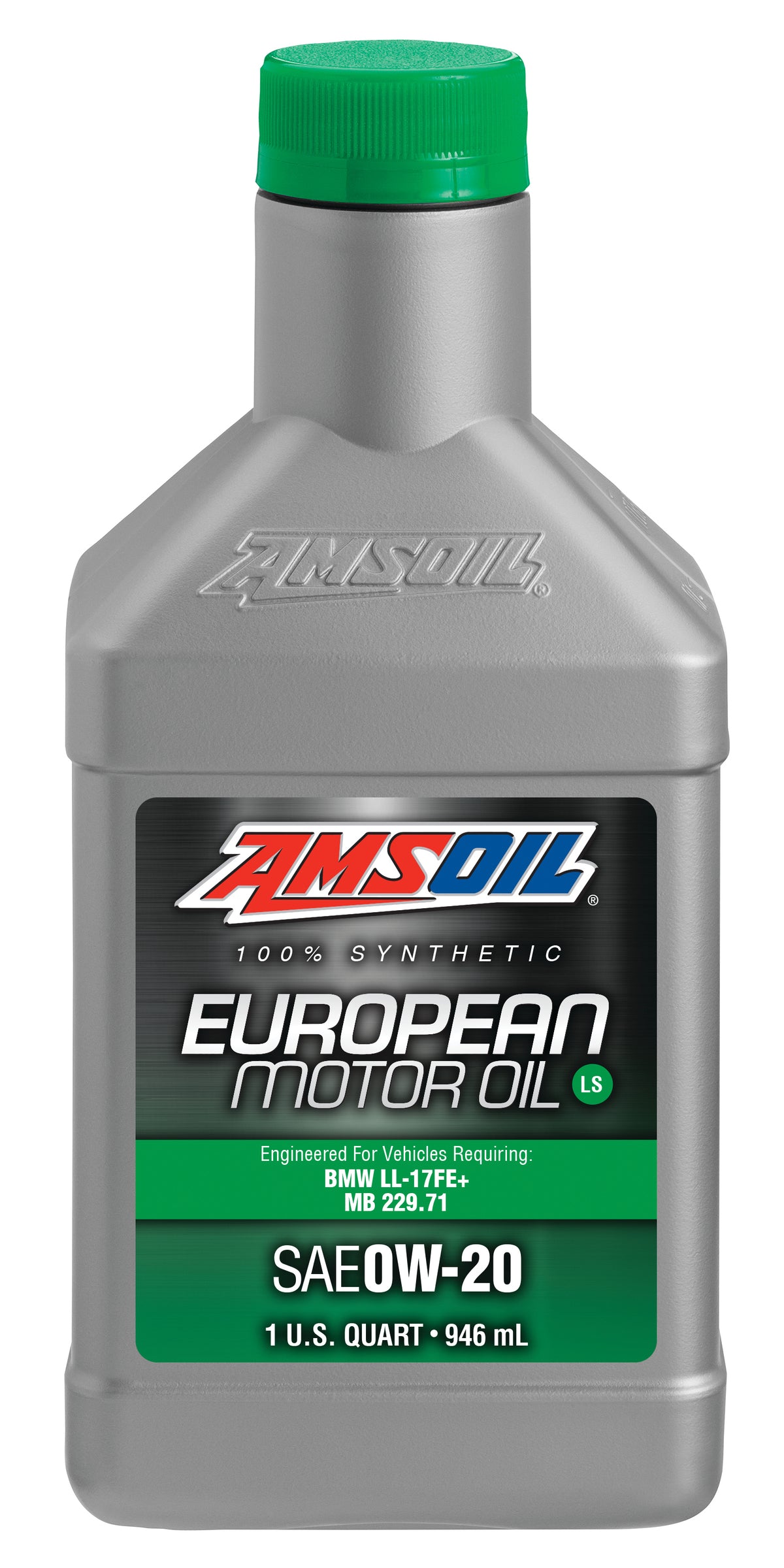 AMSOIL European Car Formula 0W-20 LS syntetisk motorolie – 0,946 L