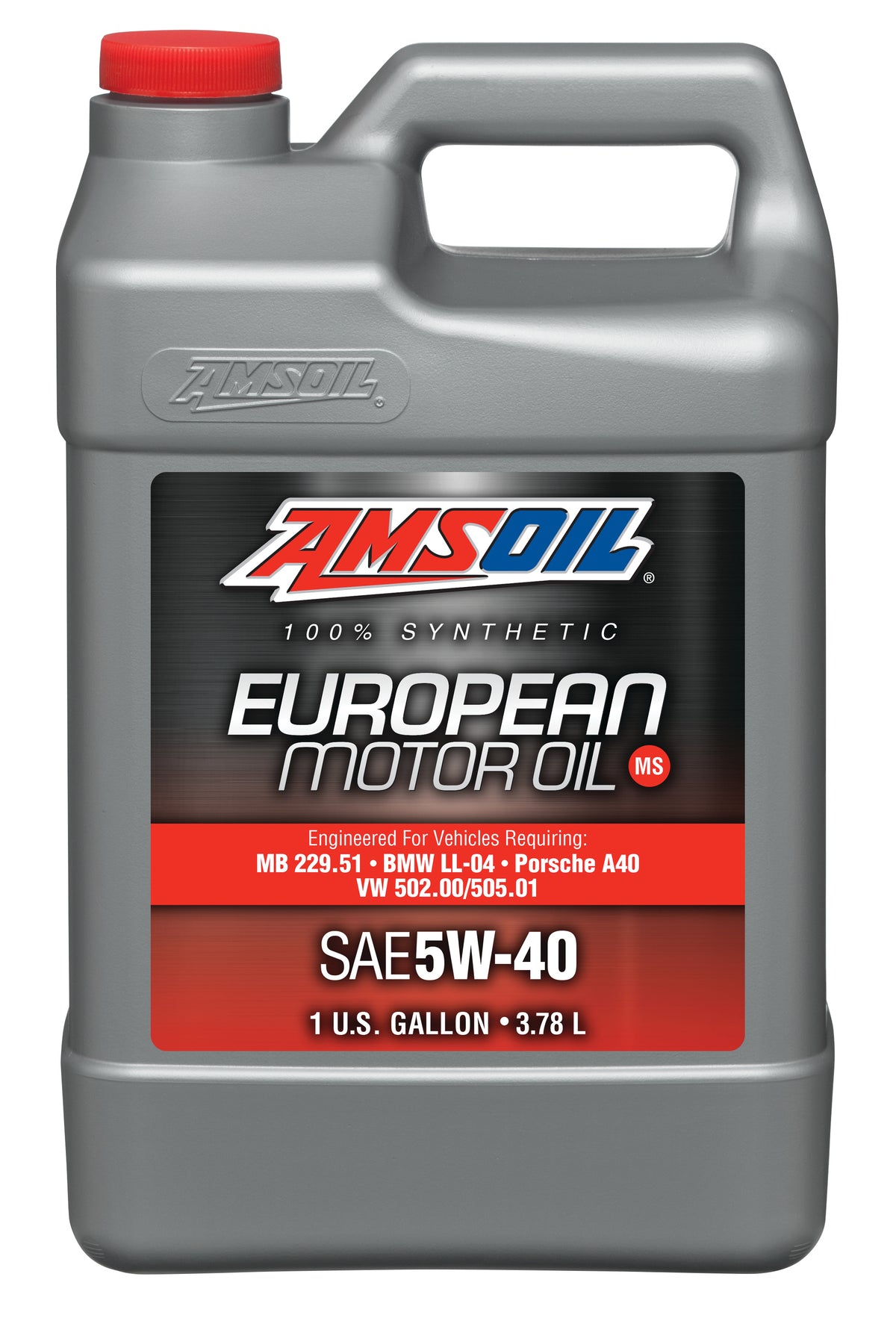 AMSOIL European Car Formula 5W-40 MS syntetisk motorolie – 3,78 L