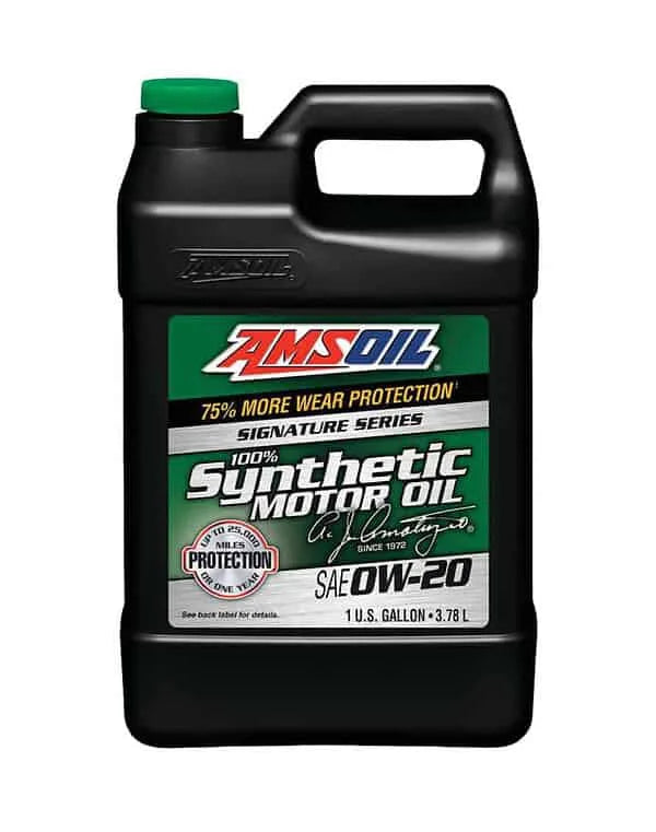 AMSOIL SAE 0W-20 syntetisk motorolie – 3,78 L