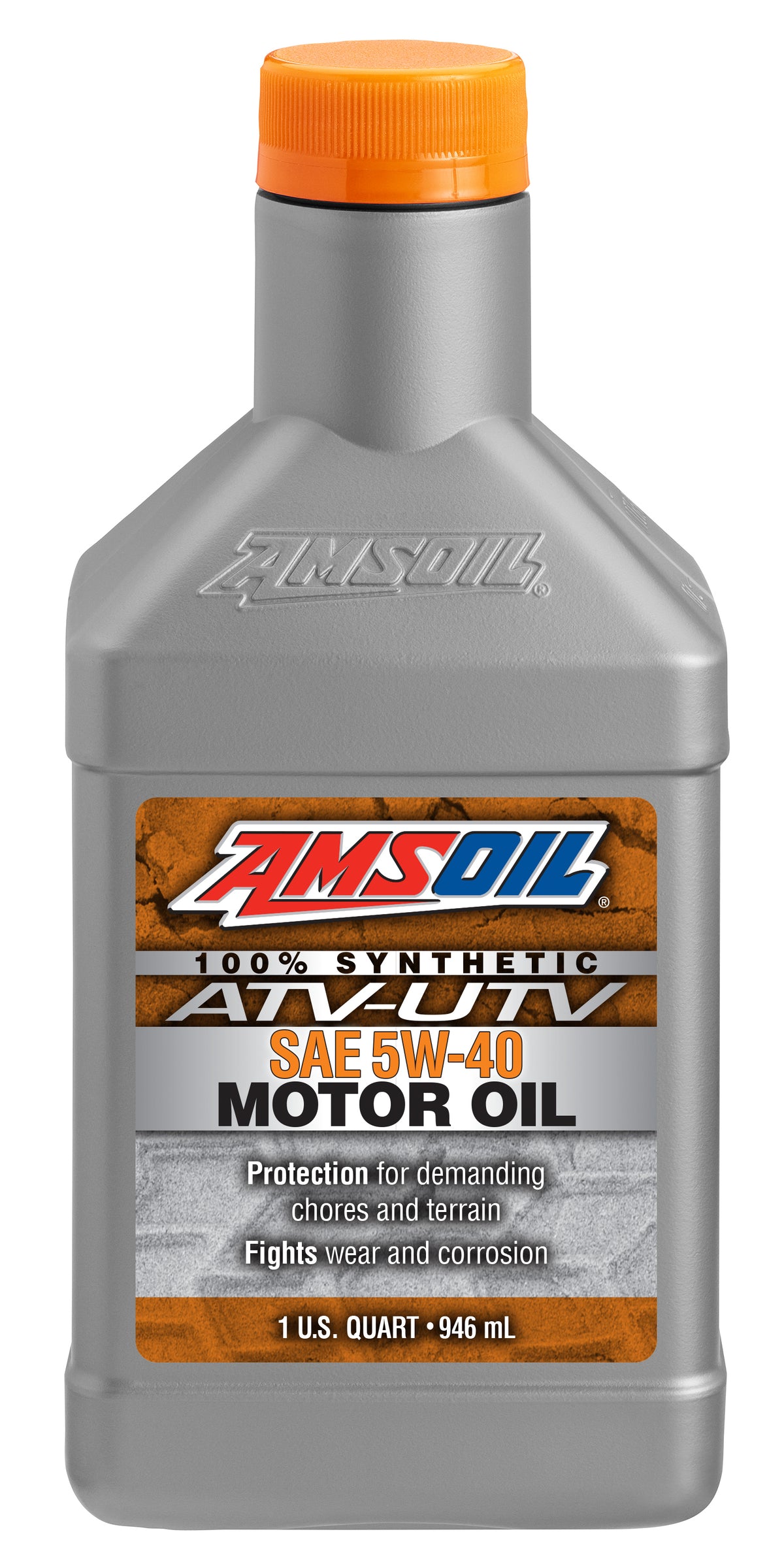 AMSOIL 5W-40 syntetisk ATV/UTV motorolie – 0,946 L