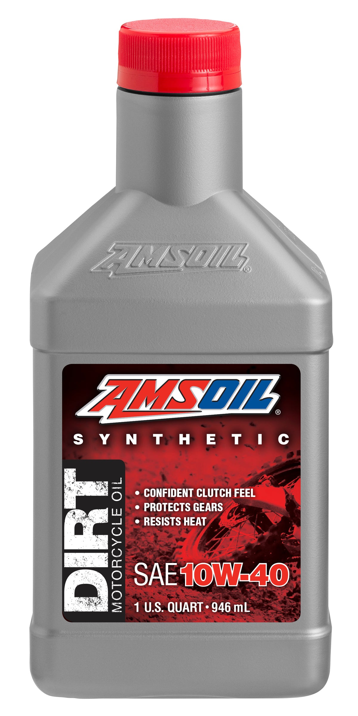 AMSOIL 10W-40 syntetisk Dirt Bike Oil – 0,946 L