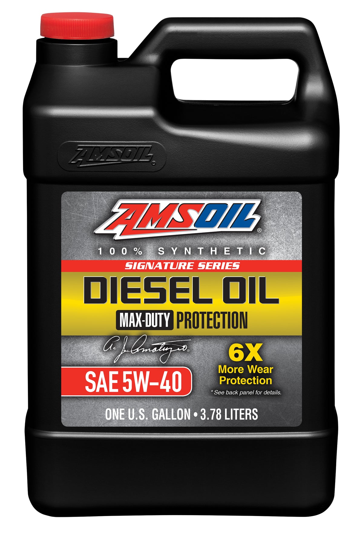 AMSOIL 5W-40 Max-Duty syntetisk dieselmotorolie – 3,78 L