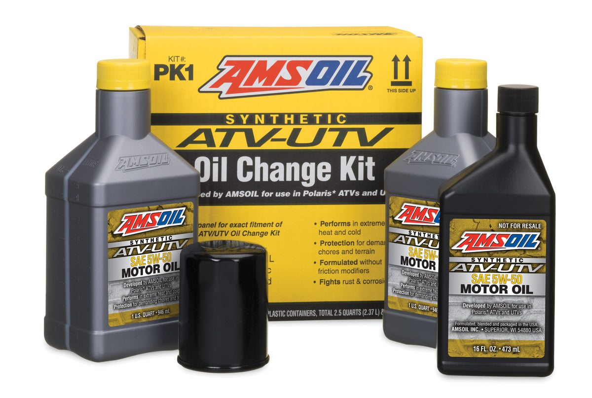 AMSOIL ATV/UTV Oil Change Kit