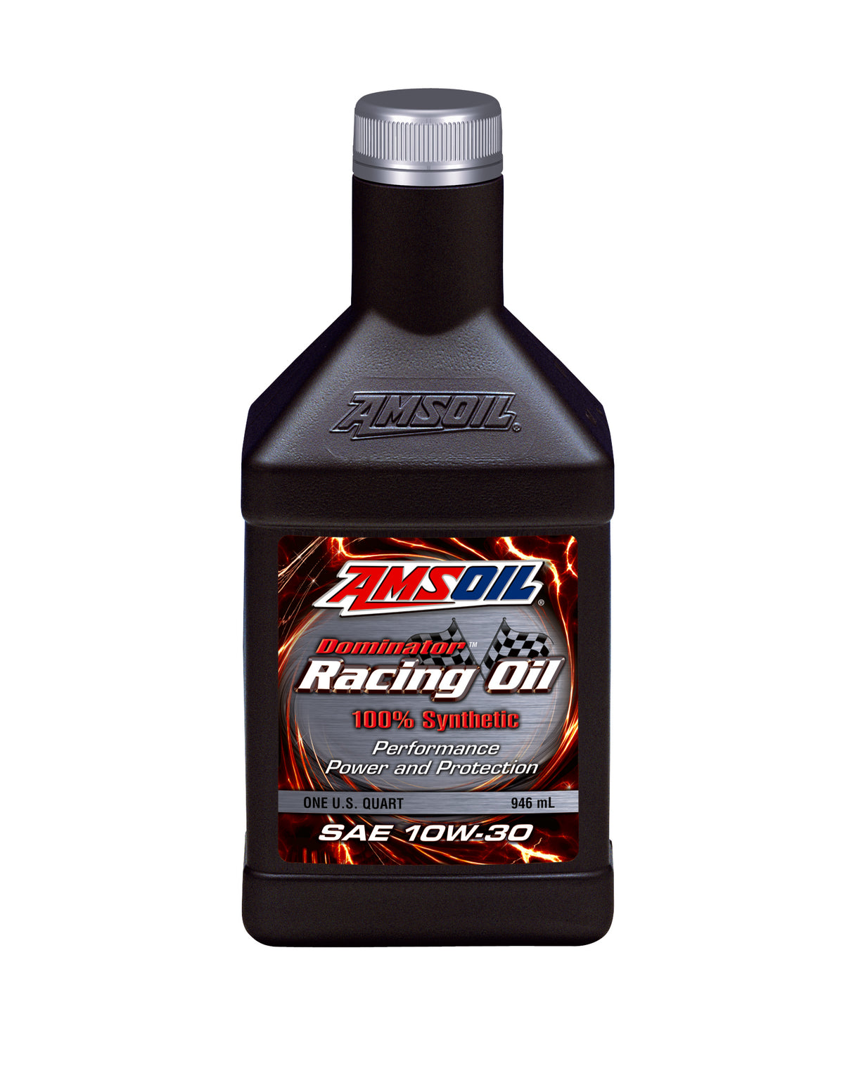 AMSOIL DOMINATOR® SAE 10W-30 syntetisk racing-motorolie – 0,946 L