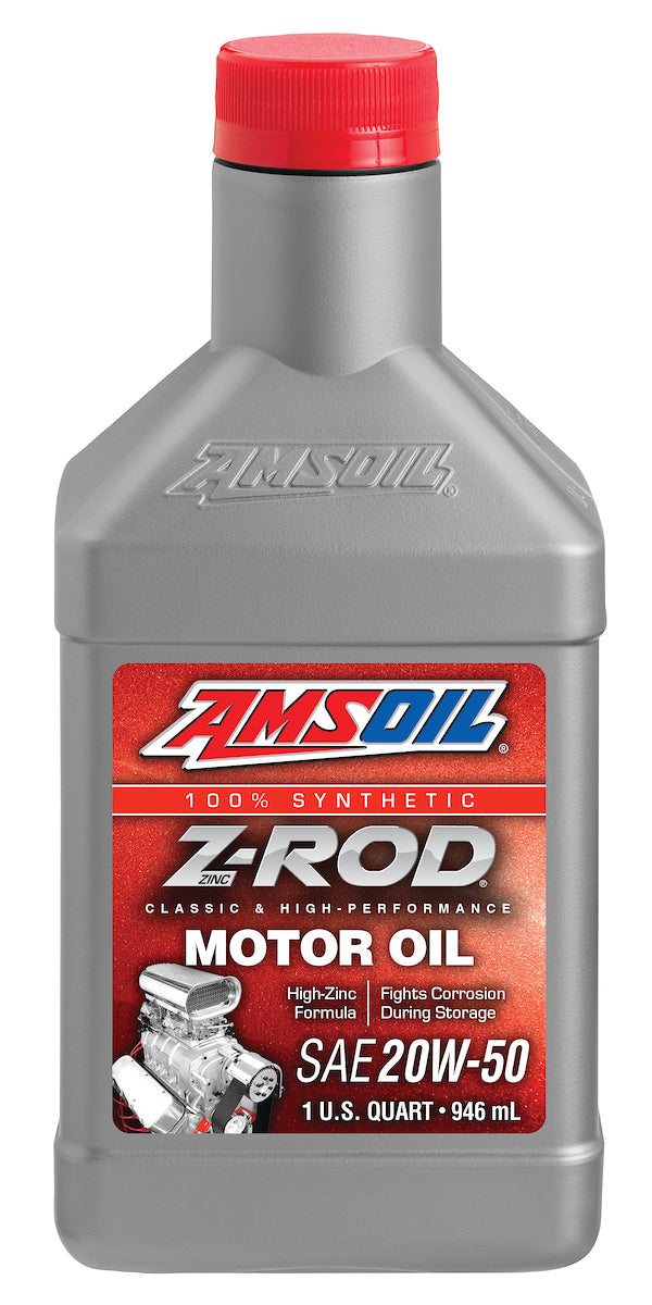 AMSOIL SAE 20W-50 Z-ROD™ syntetisk motorolie – 0,946 L