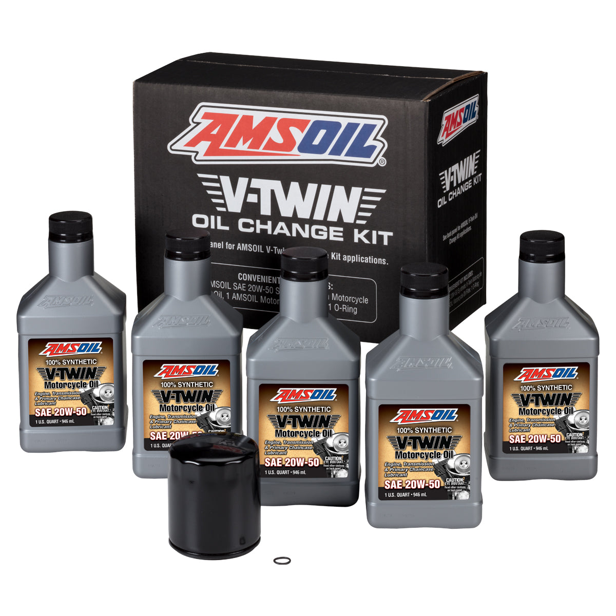 AMSOIL V-Twin Olieskift Kit – HDMB – 2017+