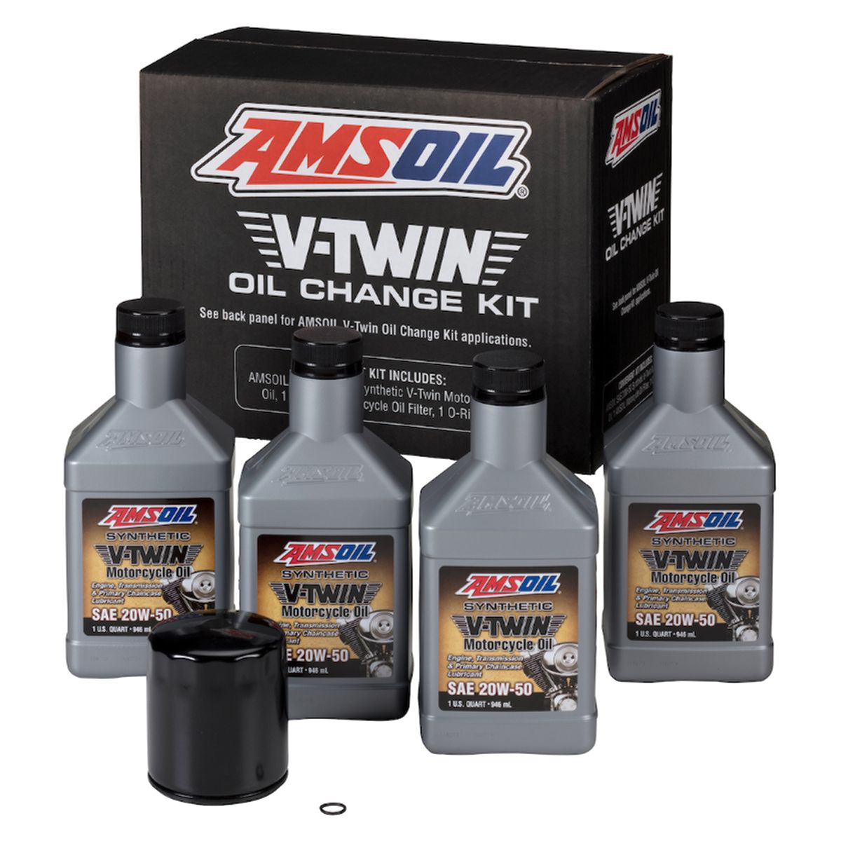 AMSOIL V-Twin Olieskift Kit – HDBK – 1999-2019
