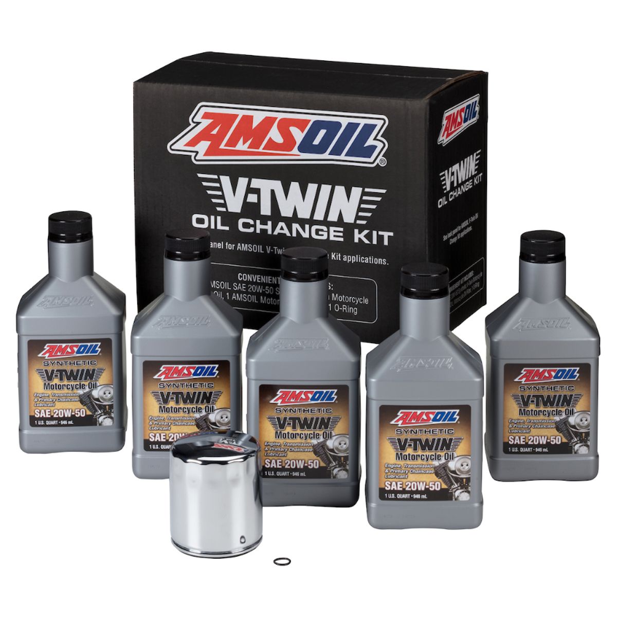 AMSOIL V-Twin Olieskift Kit – HDMC – 2017+