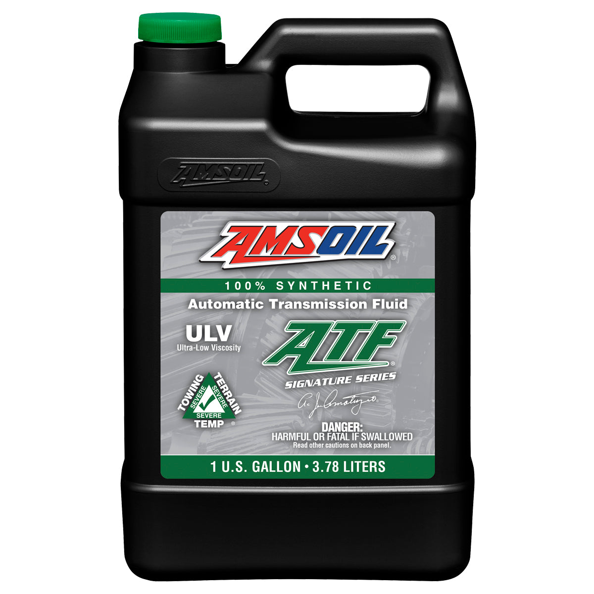 AMSOIL Signature Series Ultra-Low Viscosity syntetisk transmissionsolie – 3,78 L